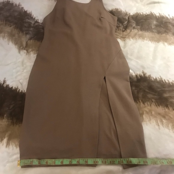 MBoutique (Mendocino) Tan Dress. Size : M - Picture 11 of 14